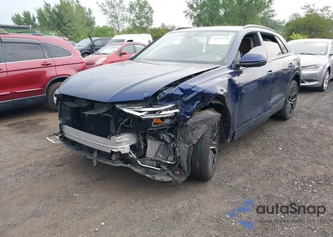 2020 Audi Q8 Premium Plus 55 Tfsi Quattro Tiptronic from USA, damaged, VIN WA1EVBF16LD001650